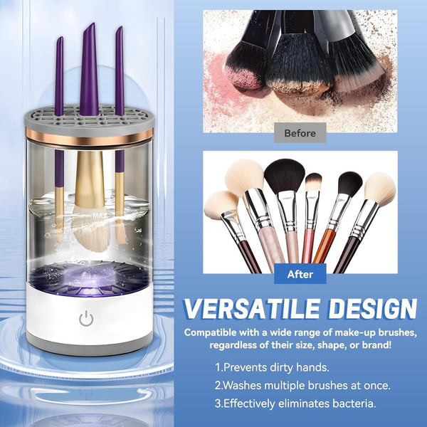 Quick Clean Makeup Brush Machine